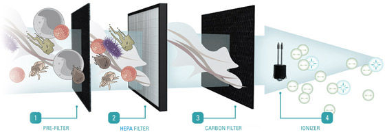 the four most important type of filters